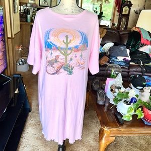 🌵🦎Woman’s vintage Shatex Sportswear cotton desert 🌵 dress 🏜️  🦎